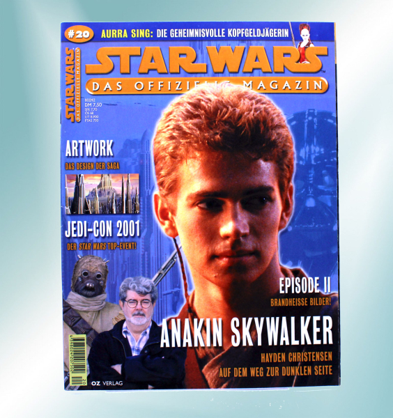 Star Wars - das offizielle Magazin vom OZ Verlag Nr. 20: Anakin Skywalker - Hayden Christensen auf dem Weg zur dunklen Seite